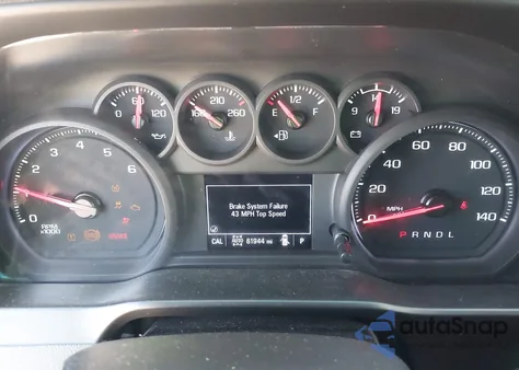 2021 Chevrolet Silverado 4Wd Short Bed Custom Trail Boss из США, поврежденный, VIN 1GCPYCEF2MZ365674